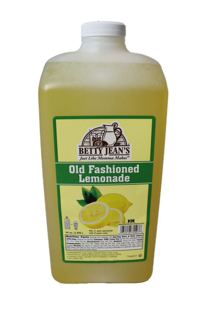 HHProductsCo's tweet photo. Betty Jean’s Old Fashioned Lemonade 5+1 https://t.co/tmr3LvONOl https://t.co/pRPnSWNKVm