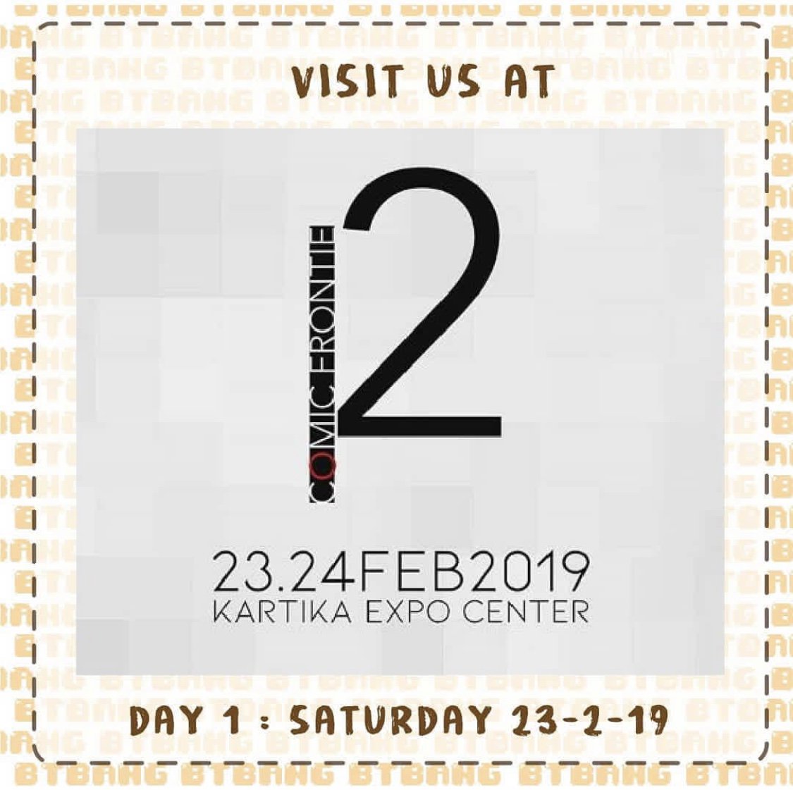 peacherpeach_p's tweet photo. Don't forget to visit our booth (L05B) in Comic Frontier 12 which will be held on Sat, 23 Feb 2019 ONLY!
#comifuroxii #CFXII #comifuro12 #comifuro #btbang #cf12 https://t.co/1NsaqGxkrc