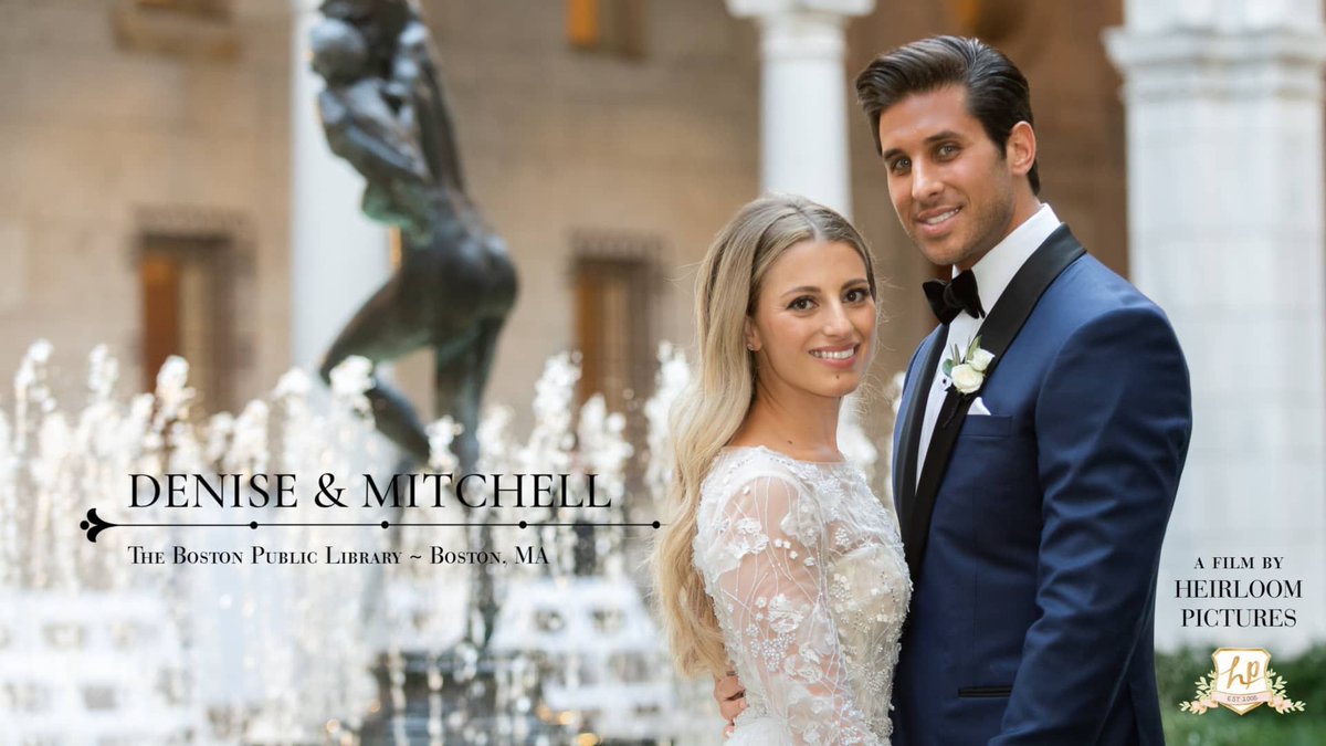 We delivered Denise and Mitchell's gorgeous Boston Public Library wedding films earlier this week and we are so excited to share!  Denise and Mitchell, we loved creating these films for you! Enjoy! 💖
buff.ly/2NkT4M0