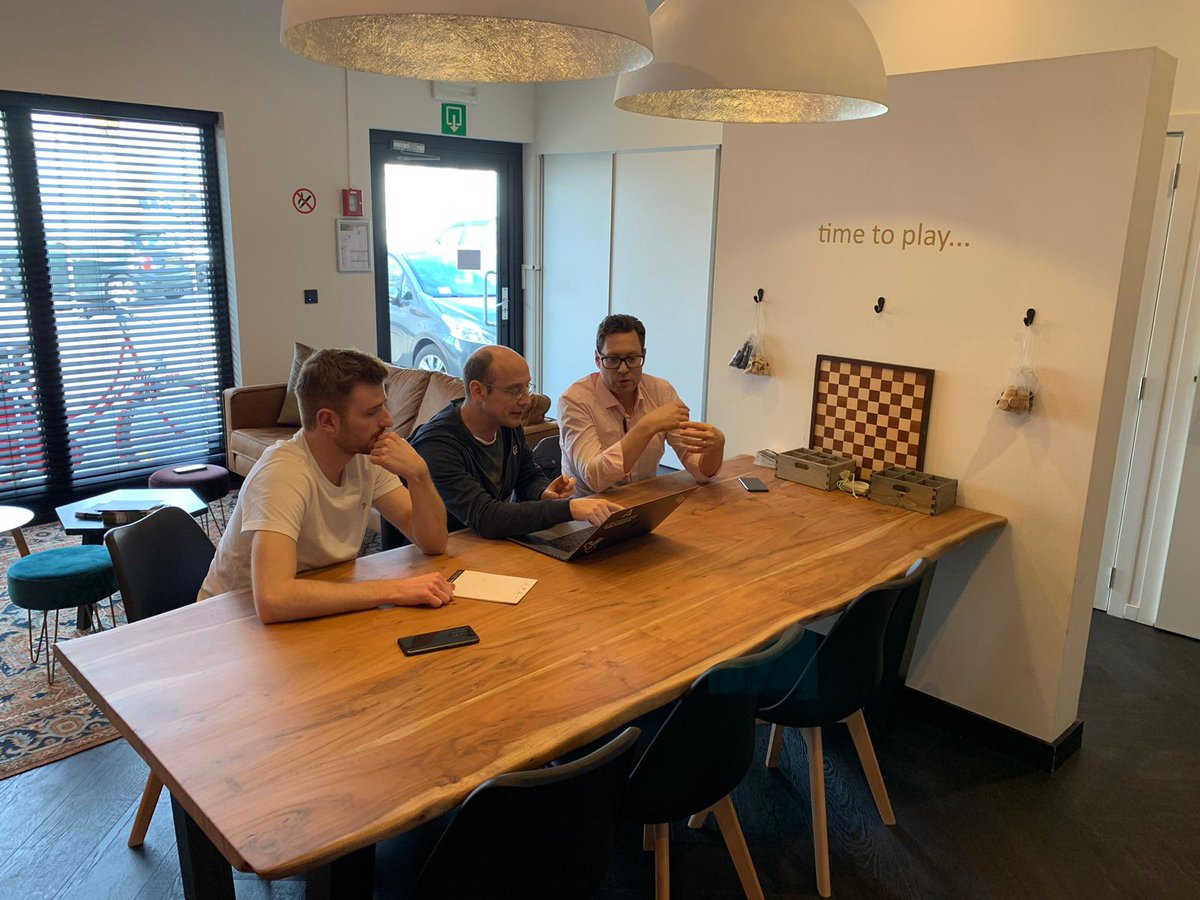 This is how an 'Archers Knowledge Day' works: lot's of knowledge and brain activity 🧠, laughter and some good food accompanied by a local beer 'Carolus' 🍻 #Integration #Architects #WeAreArchers #Innovation #Expertise #KnowledgeSharing #Team #Community