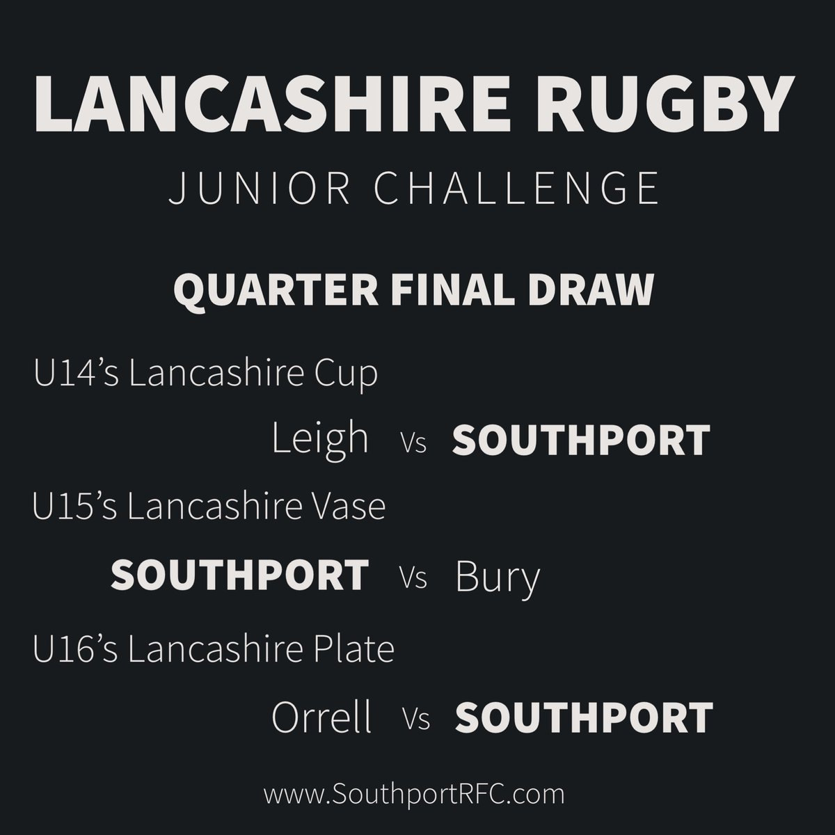 Southport RFC tweet media