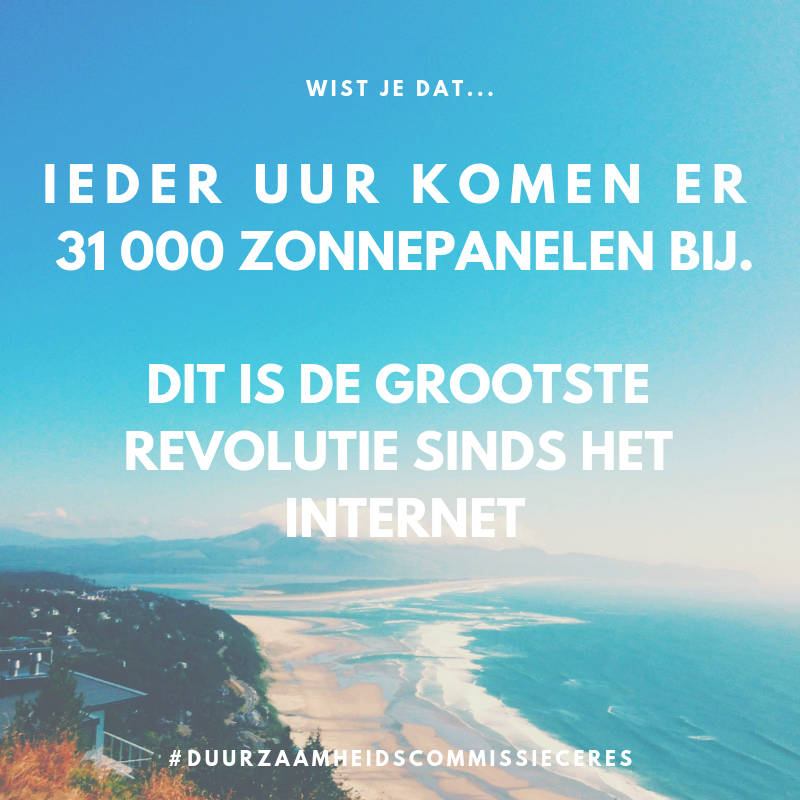 WSVCeres's tweet photo. #Duurzaamheid Wereldwijd neemt het aantal zonnenpanelen snel toe, zo ook bij ons er bevinden zich namelijk zonnenpanelen op het dak van ons mooie pand. Zo dragen ook wij ons steentje bij aan een beter klimaat https://t.co/tvrOWwZcZp