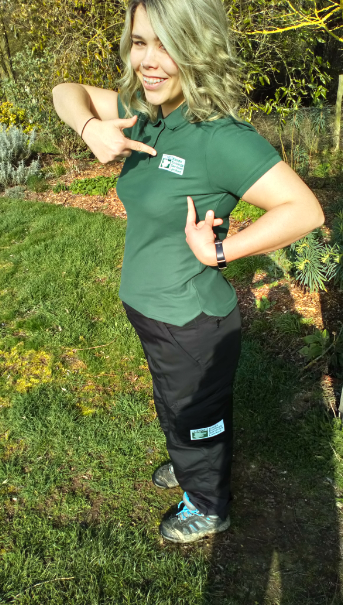 EECOSLtd's tweet photo. When the modelling direction coming from the team is act like a 'youth'. The EECOS team now have logo clothing and if these photos are anything to go by our Assistant Ecologist @TheWildIntern is very happy about this. #Logo #EECOS #Ecology #Clothing #Brand https://t.co/blvh35w24i