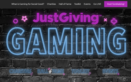 JustGiving's tweet photo. 🎮It's here!

Step up your game with our brand new hub 👉https://t.co/FLkQDdR29T

#JGGaming https://t.co/4sxmejzSPH