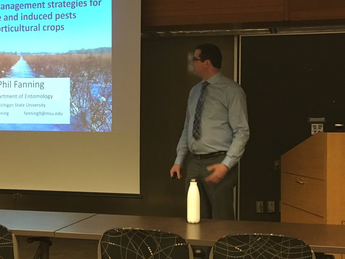 Welcoming Dr Phil Fanning our latest great candidate for our Horticultural Entomologist search.