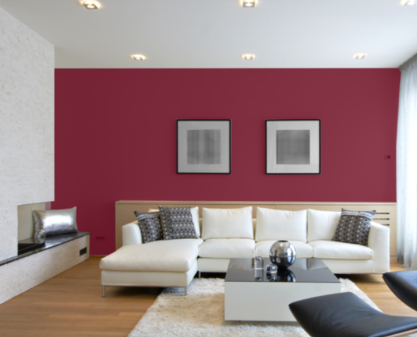 TempleogueDecor's tweet photo. One of our favourite 2019 design trends is definitely this deep berry look. It makes any room feel sophisticated and inviting. This wall colour is 'Celebration Day' from the Fleetwood Range. @FleetwoodPaints #colourconsultancy #colour #paint #walls #scheme #design #interiors https://t.co/536209SIHC