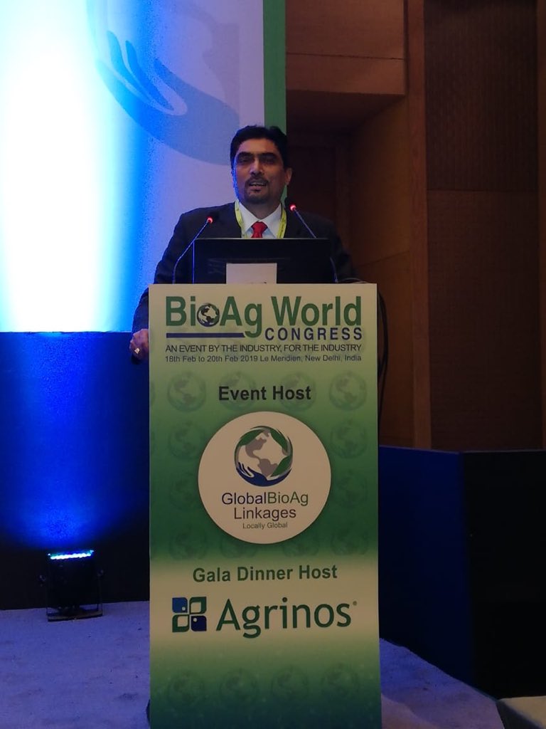 IPLBiologicals's tweet photo. 2/2 Being the platinum sponsor of #BioAgWorldCongress event, Dr DK Mishra (GM) represented #IPLBiologicals &amp; explained the potentiality of our #BiologicalSolutions &amp; innovations through Research &amp; Development.
 
@AgriGoI @RadhamohanBJP @ValagroGroup @AgrinosGlobal @terramera https://t.co/xTTJzcbRnK