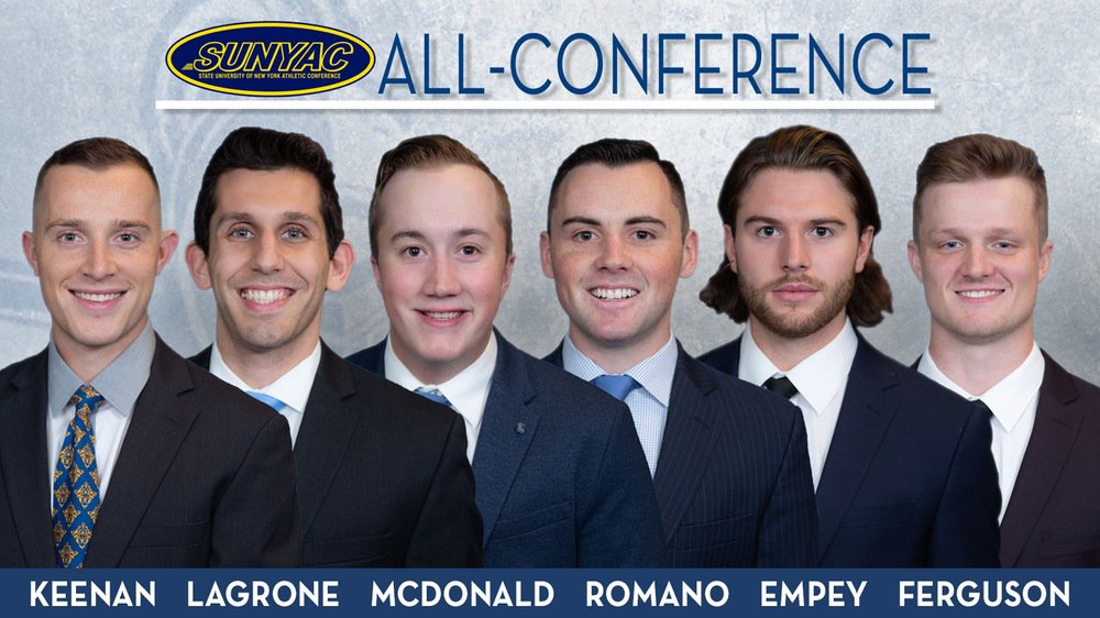 GeneseoKnights's tweet photo. MHOC: @GeneseoHockey lands six @SUNYACsports All-Stars - https://t.co/2e7OmqmMeE #OneKnight https://t.co/dIIODrsvEH