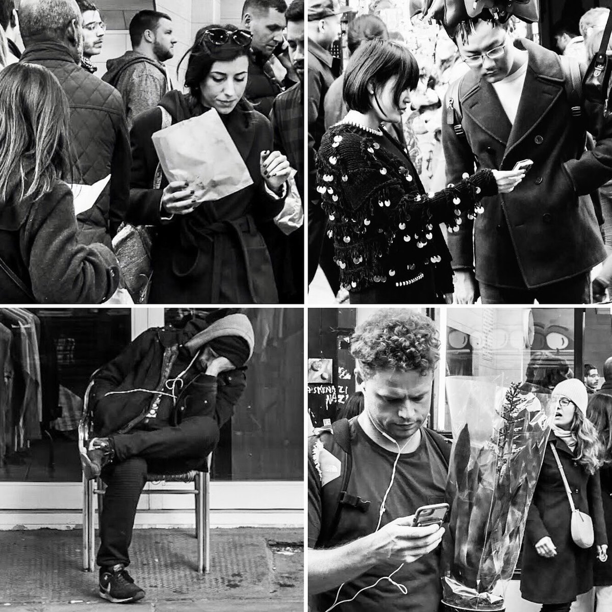 Always an inspiration to #peoplewatch in #London #photography #candid #streetphotography #bnw_captures #monochrome #citylife #blackandwhitephotography
