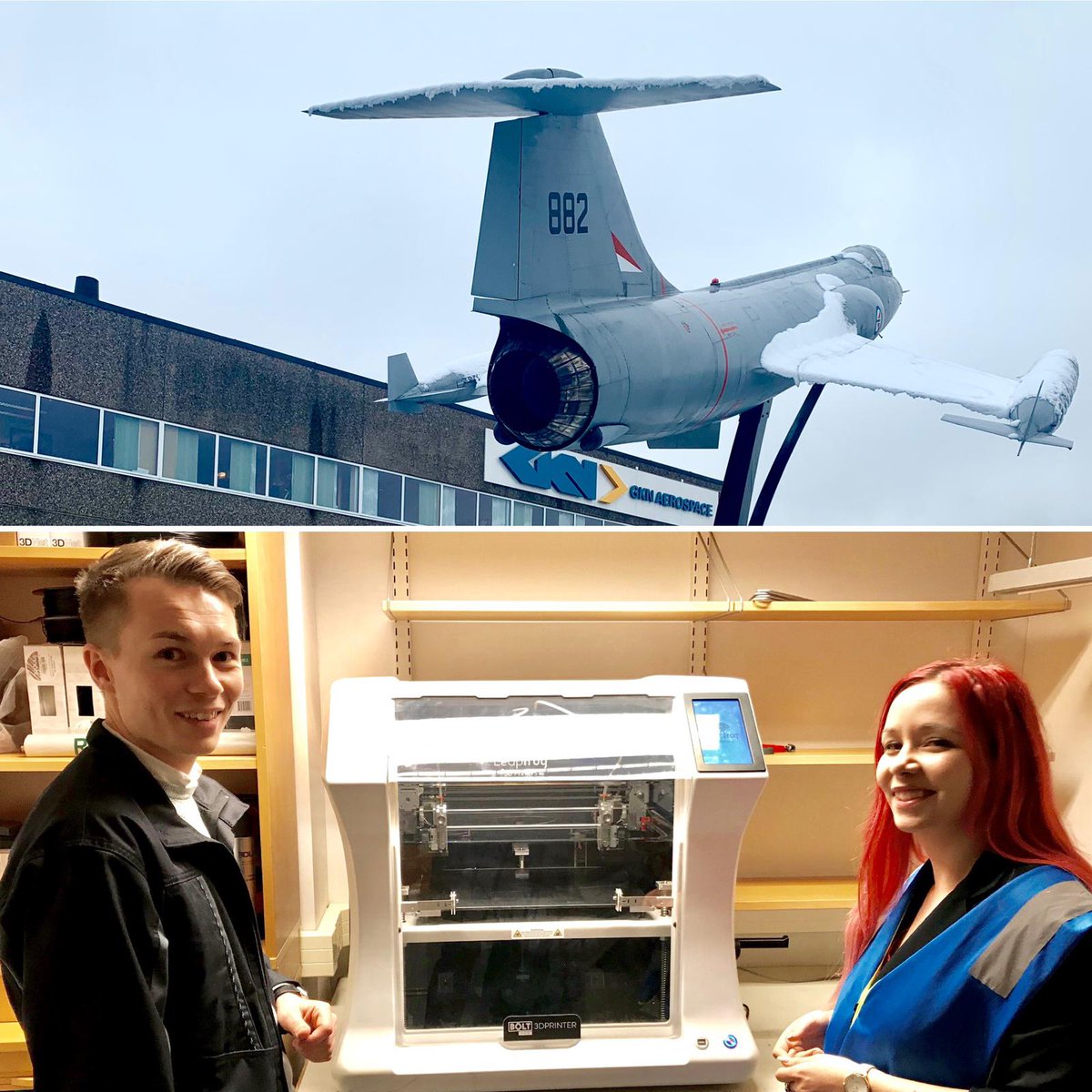 Leapfrog 3D Printers (@leapfrog_3d) on Twitter photo We are in Norway <a href="/GKNAero/">GKN Aerospace</a> discussing how they are using the Bolt Pro and how 3D printing is affecting their development process. #AdditiveManufacturing #3Dprinting #3DPrinted #Aerospace We are in Norway <a href="/GKNAero/">GKN Aerospace</a> discussing how they are using the Bolt Pro and how 3D printing is affecting their development process. #AdditiveManufacturing #3Dprinting #3DPrinted #Aerospace
