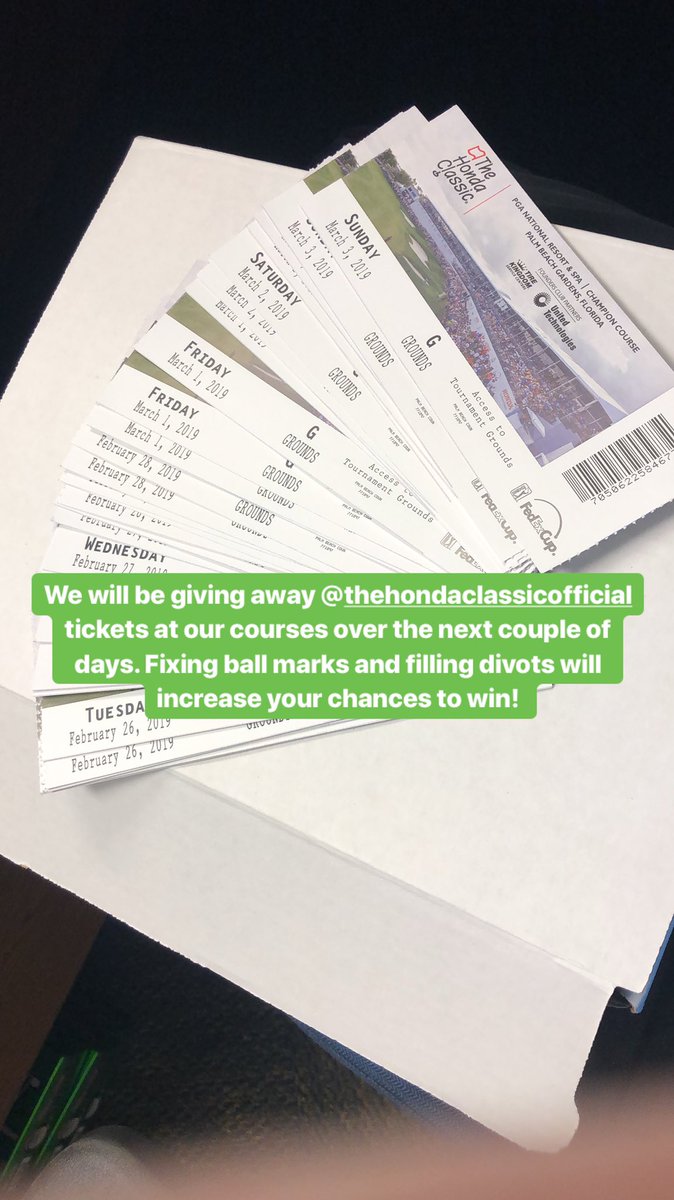 PBC Golf (@pbcgolf) on Twitter photo Playing a #PBCGolf course over the next few days? You may just be leaving with <a href="/TheHondaClassic/">The Honda Classic</a> tickets for next week! #HondaClassic Playing a #PBCGolf course over the next few days? You may just be leaving with <a href="/TheHondaClassic/">The Honda Classic</a> tickets for next week! #HondaClassic
