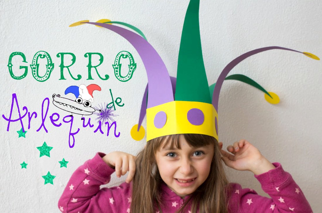 AprendesTu's tweet photo. 🤔¿Hacemos un gorro de #Arlequin de cartulina? ¡Veréis que con esta técnica es muy sencillo y rápido! 👉https://t.co/AYydZQiD9W #MardiGras #Carnaval 😁 https://t.co/2r21gOvZwN