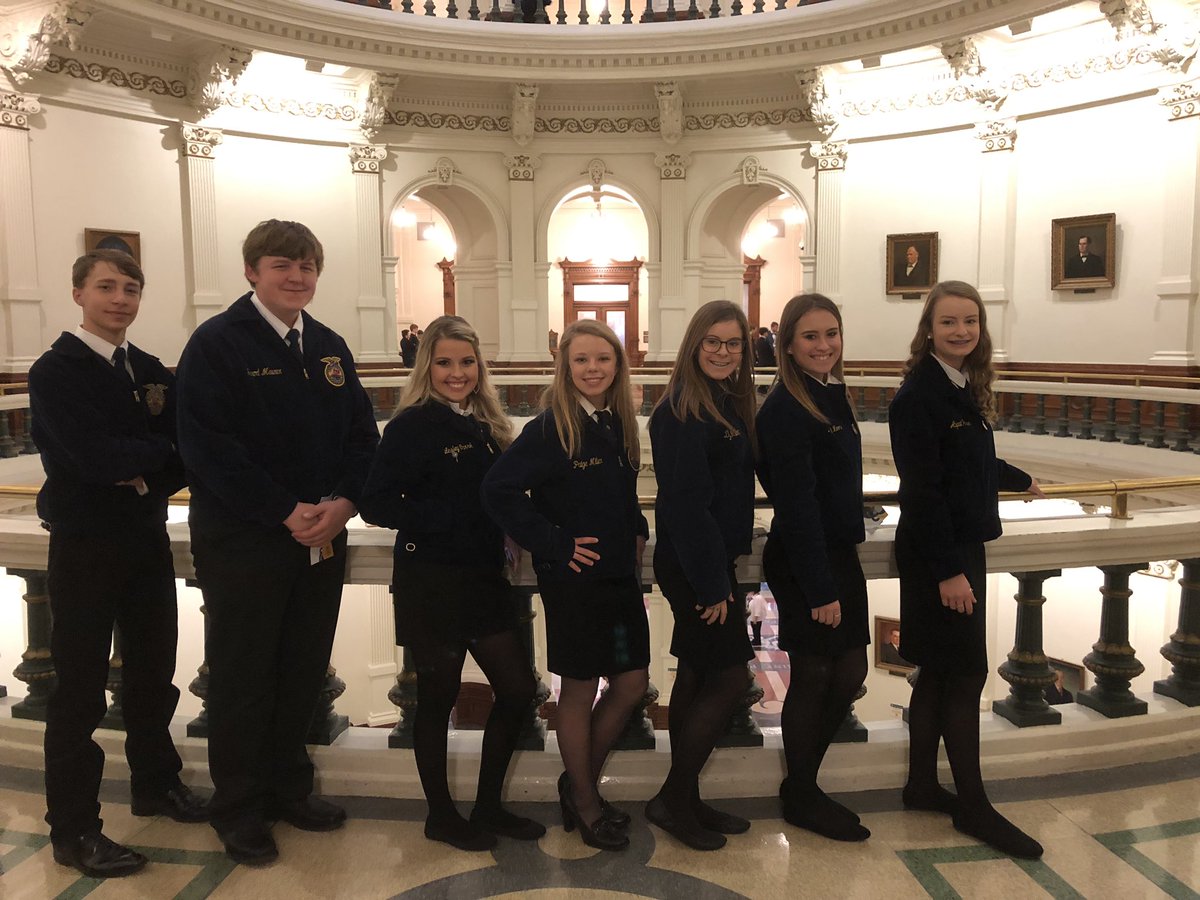 West_FFA's tweet photo. FFA day at the Capitol! #txffa @TexasFFA https://t.co/qkacH7Rfd7
