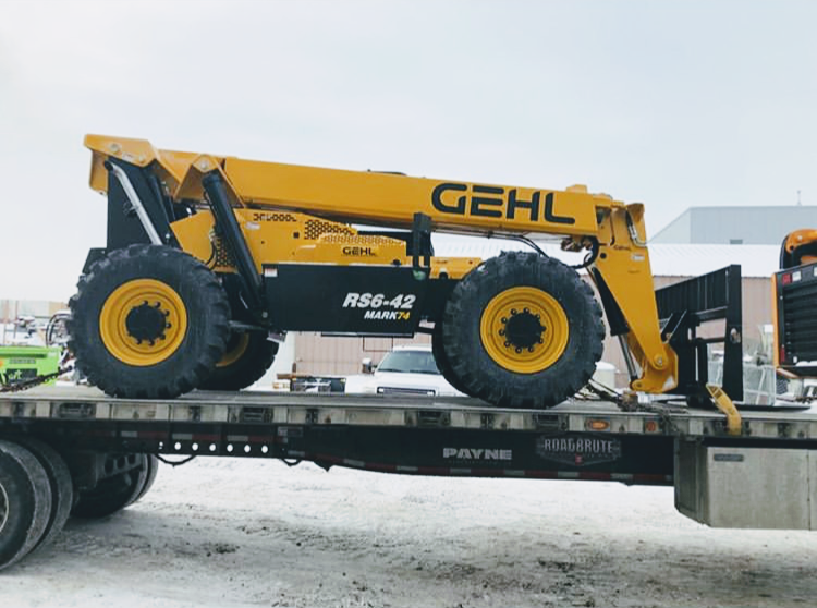 GehlEquipment's tweet photo. @ARARentalShow might be over, but our dealers is ready for all your rental needs!

#rental #telehandler
📸: Edge Equipment Limited &amp; @Stevenson_Crane https://t.co/W8QMIaKYXq