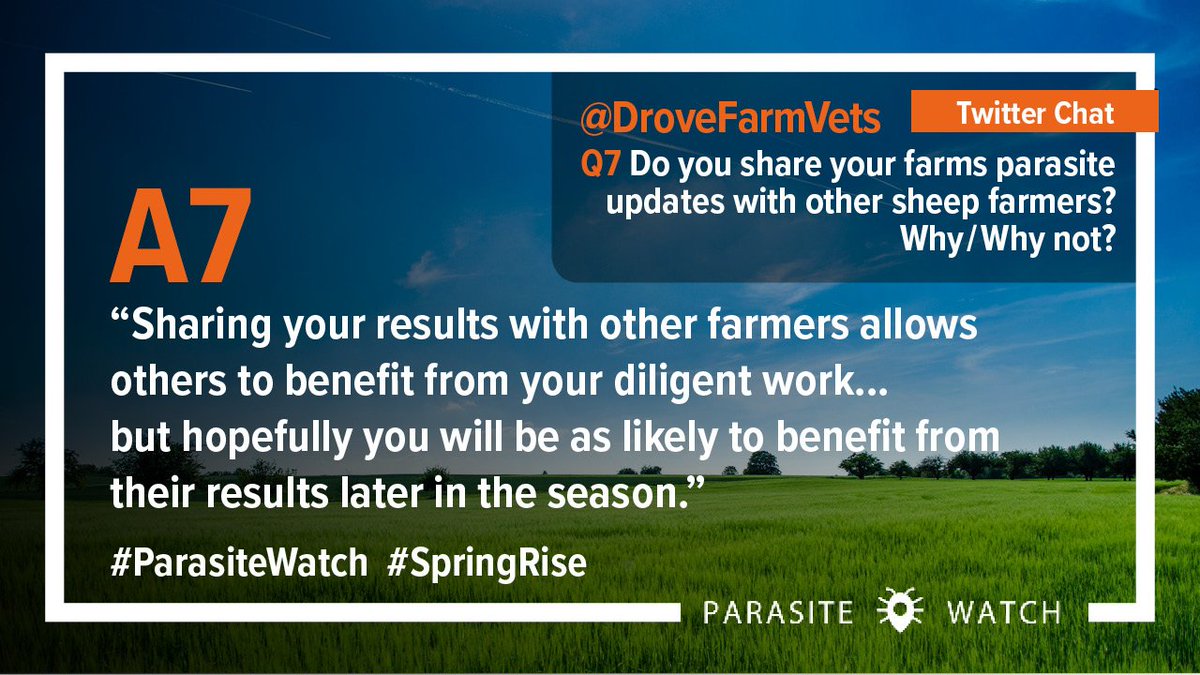 sheep_farmers's tweet photo. Thanks @DroveFarmVets this is exactly what #ParasiteWatch has set out to achieve! #SpringRise https://t.co/CZ83OUpbd7