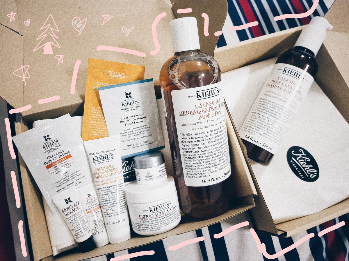 france_pk's tweet photo. Toner คือดีจริงใช้ดีจนต้องซื้อซ้ำ รอบนี้สั่งในเว็บ kiehl's ของแถมเพียบอย่างที่เขาว่าจริงๆฮ่ะ #ไว้รีวิวห้ามขายของโว้ยยย #howtoperfect #KiehlsThailand  #ใช้ดีบอกต่อ https://t.co/sDvqBgq3UV
