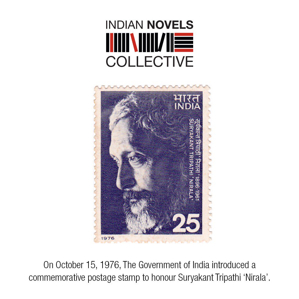 Poet, novelist, essayist and story-writer Suryakant Tripathi ‘Nirala' was a major figure in the Chhayavaad (Neo-Romantic) literary movement of the 1920s and '30s.  Fondly remembering Nirala's unique work on his #birthanniversary today.

#Nirala #Chhayavaad #SuryakantTripathi