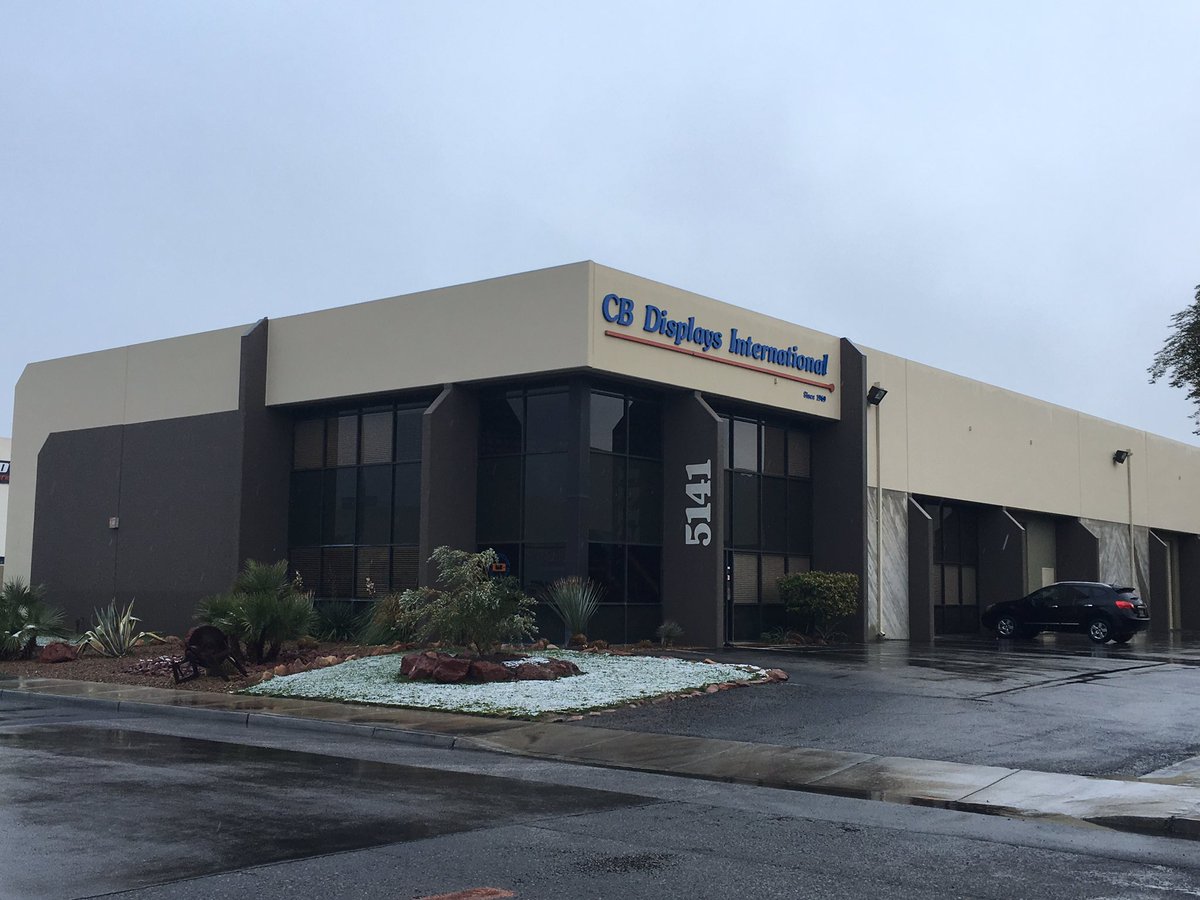 DisplaysCb's tweet image. CB Displays welcomes everyone traveling to Las Vegas for ExhibitorLive. And yes, that’s snow on the ground, you might want to bring a coat...