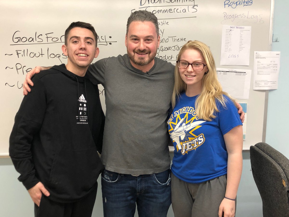 JANewYork's tweet image. #TBT to last week’s #JALaunchLesson with Stanley Metyin! Stanley is the Founder and CEO of @TrueFilmPro, and he spent a day at WT Clarke HS where he spoke with students about film production, owning a business, and more! #EmpowerTheFuture