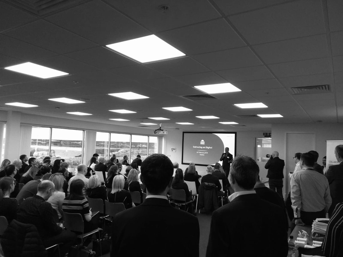 ScotlandExcel's tweet photo. Thanks to all our #DeliveringOnDigital delegates. Excellent sessions on better access to case work files for remote workers; how real time info from multiple sources can be brought together to improve efficiency &amp; how a citizen’s identity can be verified remotely and securely. https://t.co/gtwfbmjyLu