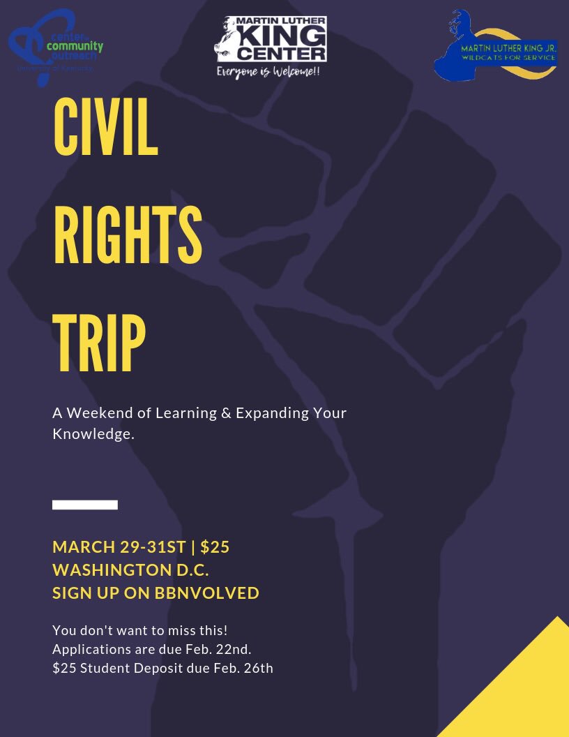 Application deadlines are tomorrow! A trip to Washington D.C. all for $25? Do not miss this opportunity.