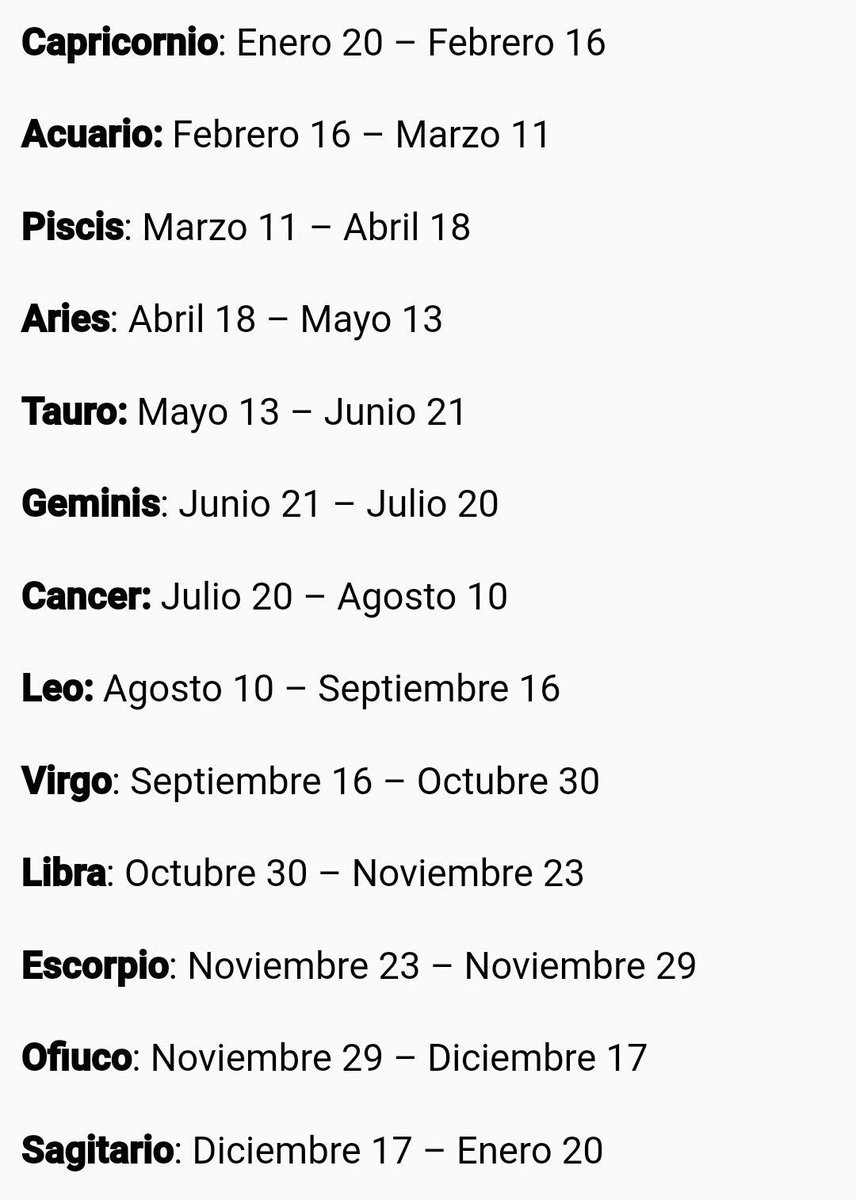 Cubo Abierto espía تويتر \ Yith. ⏺ على تويتر: "Ustedes ya sabian que ya no son 12 signos del  Zodiaco si no que ahora son 13 (Ofiuco) ya que la NASA decidió agregarlo al  horoscopo?