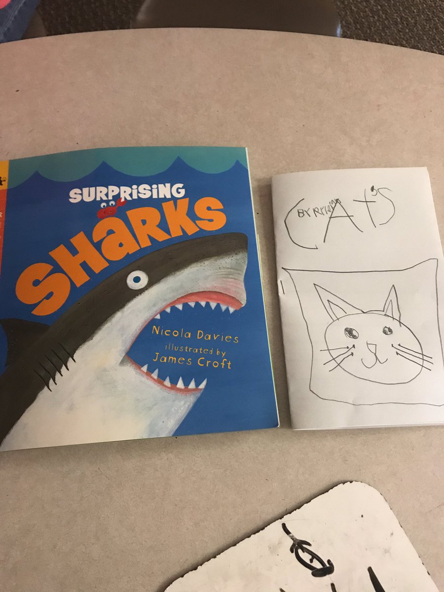 Ryleigh-Ann was inspired by Nicola Davies to write a nonfiction book at readers’ wkshp. Check out where her name is!