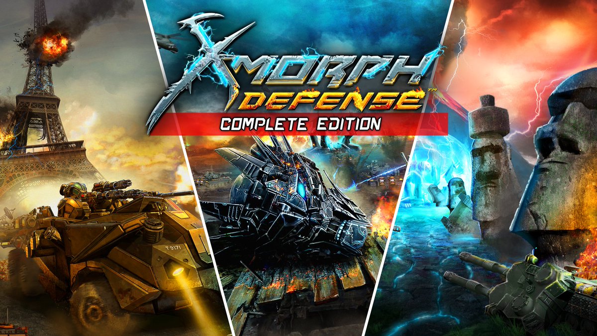 EXOR Studios on Twitter: "X-Morph: Defense Complete Edition is now also available on @GOGcom If you prefer DRM-free games check their offer out. It comes bundled with all DLCs, the soundtrack, avatars