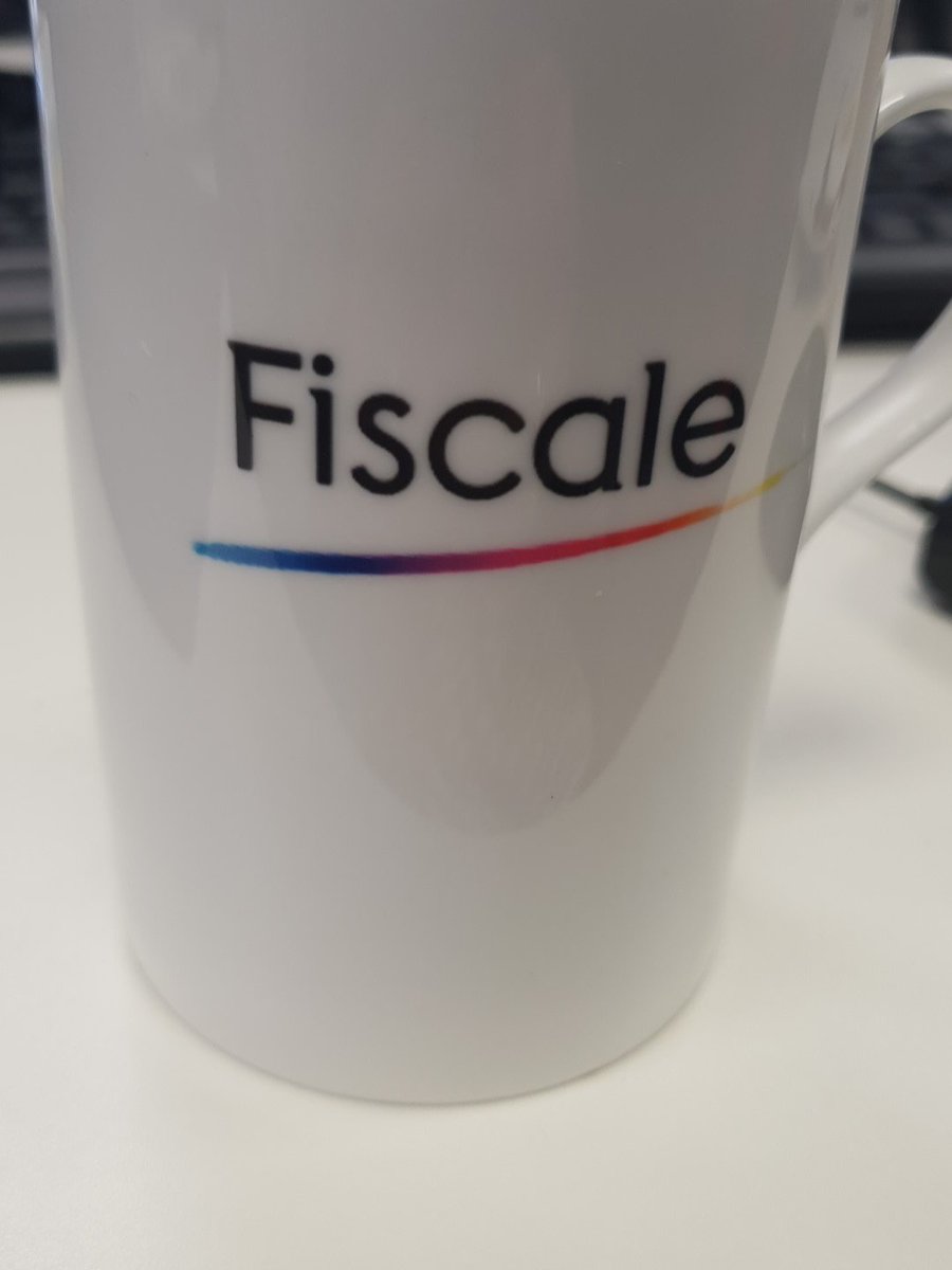 New Fiscale branded cups, perfect for all the coffee we get through! #fiscalerdtax #coffee #itsnottootaxing #tax