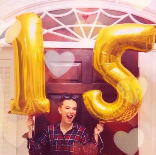 Day one.
Happy Birthday (tarde) Millie Bobby brown 