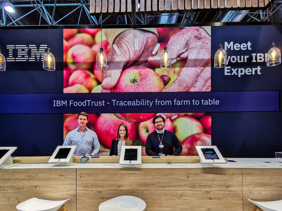 #IbmFoodTrust
#CognitiveAutomation
#MetroPulse
#WatsonCustomerEngagement
#Blockchain
#WatsonSupplyChain

This is the future of Retail! We had a great time @EuroCIS2019, Team Retail&amp;CPG

<a href="/AgnesHeftberger/">Agnes Heftberger</a> <a href="/MariaGomez/">Mariuca</a> <a href="/DanielUnk/">Daniel Unkelhäusser</a> <a href="/MaureenSymank/">Maureen Symank</a> <a href="/Guelsenbs/">Gülsen Beken-Schüßler</a>  <a href="/IBMDeutschland/">ℹ️-🅱️ Ⓜ️agazin</a>
