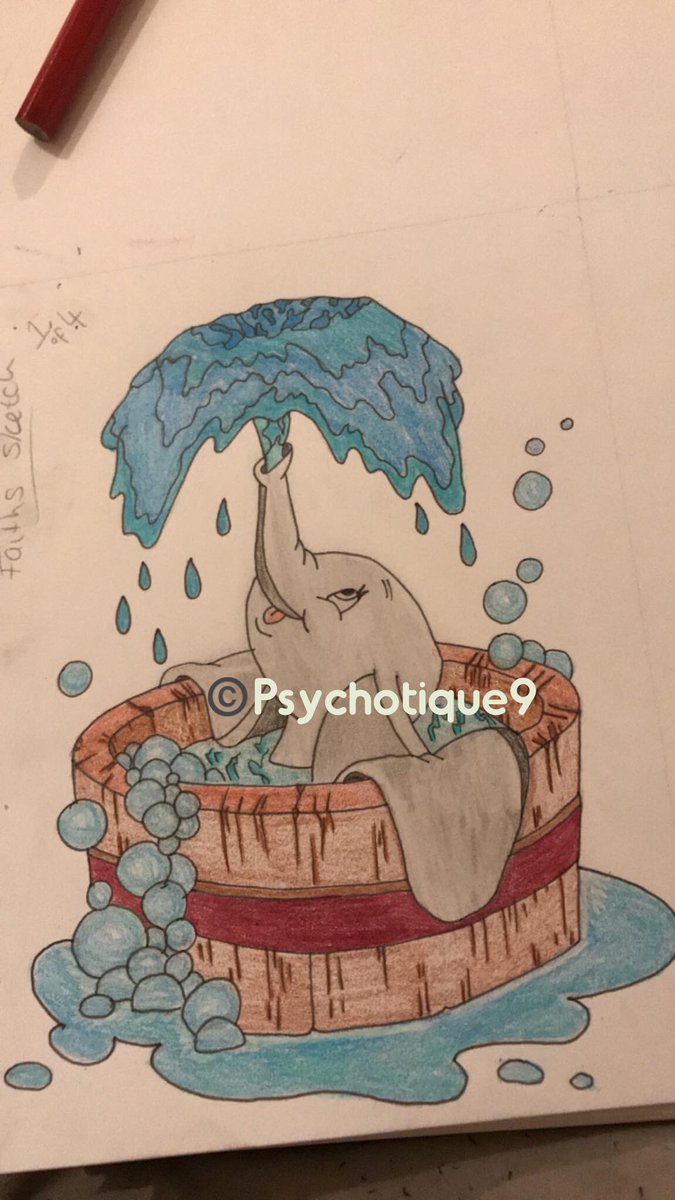 First of 4 dumbos for my niece 😇