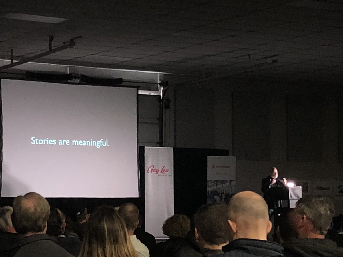 NatNewby1's tweet photo. @terryoinfluence : suggestion for #DairyFarmers @DairyOntario #tellyourstory with emotion and open heart #SWODS2019 - Stories are meaningful! https://t.co/3xOtQOjgyY