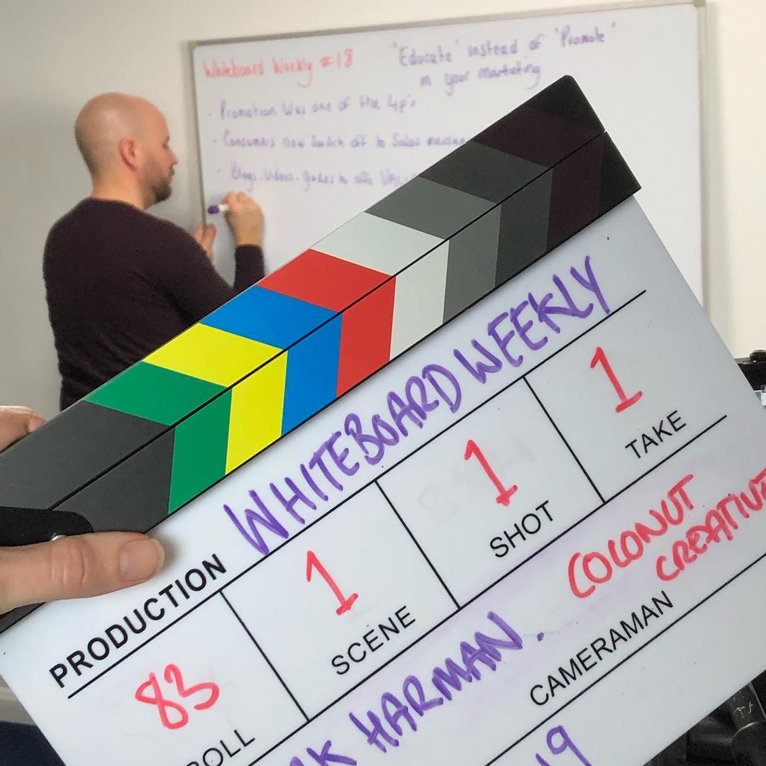 adslovelock's tweet photo. Recording latest set of #whiteboardweekly's today with @redbookfilms! 

Do you have a franchise marketing related question you would like featured? https://t.co/R9VN4QKz1c