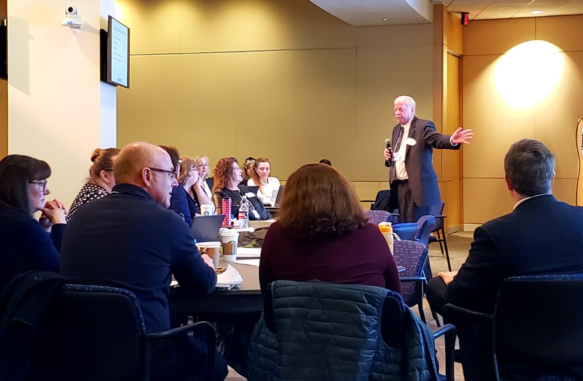NCHEducation's tweet photo. Dave Schrandt, President of the @NAEHCY Board of Directors, joined the Annual State Coordinator Meeting to share the latest on NAEHCY work and their upcoming annual conference in Washington DC. Thanks Dave! https://t.co/0Qf42VmMIX