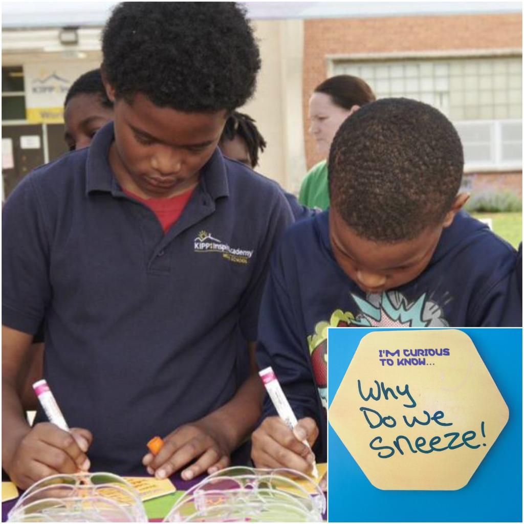 MilliporeSigma's tweet image. Who nose? Can you help us answer this #curiousquestion from the #CuriosityCube? #SPARKCuriosity #stem #scienceeducation #sneeze #gesundheit thecuriositycube.com