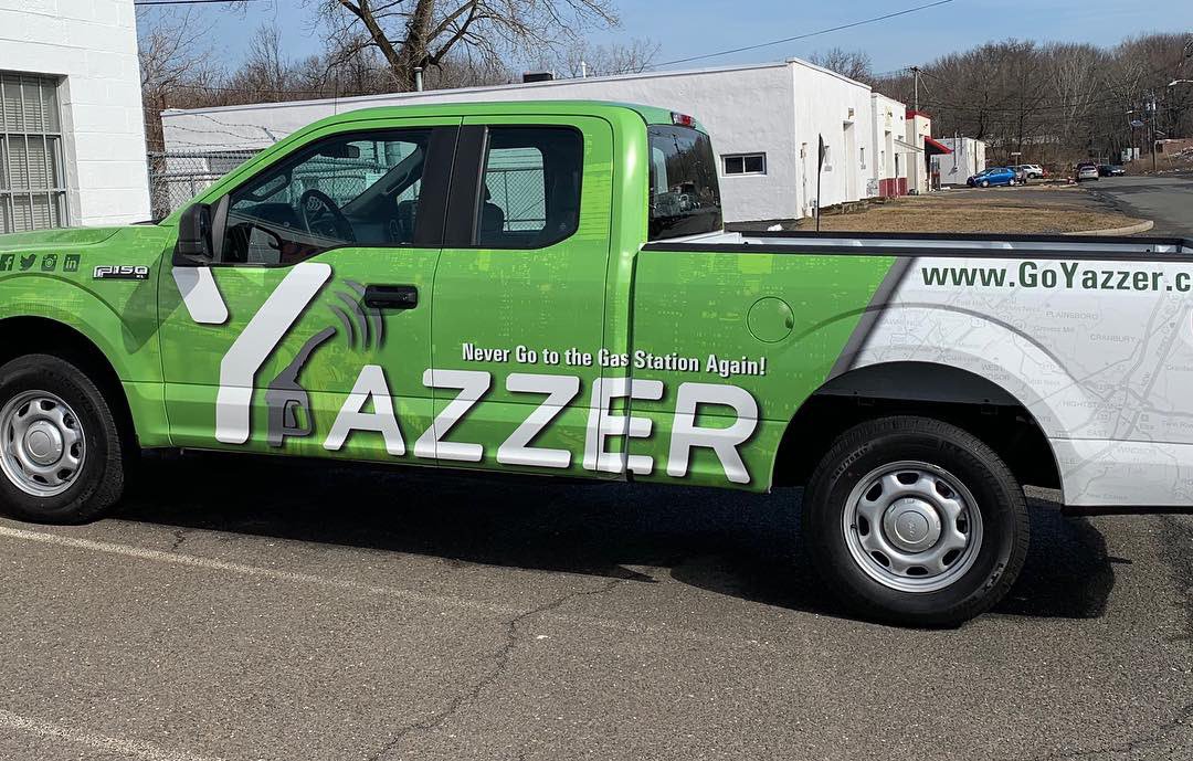 GoYazzer's tweet photo. The dream is becoming a reality! Making customers’ lives easier &amp; more efficient!  
#goyazzer #ondemandfuel 
#nevergotothegasstationagain #growth #gasdelivered #innovation #nj #oilchange #wiperblades https://t.co/Cs8uwMmxeq