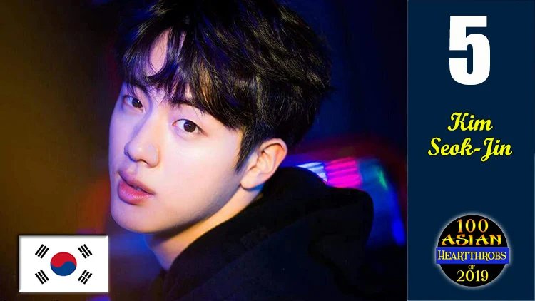 btsoficial_kpop's tweet photo. It’s no surprise that Worldwide Handsome Jinalso made the winners’ list! He placed fifth with 798,556 votes. https://t.co/fVmVntjY86