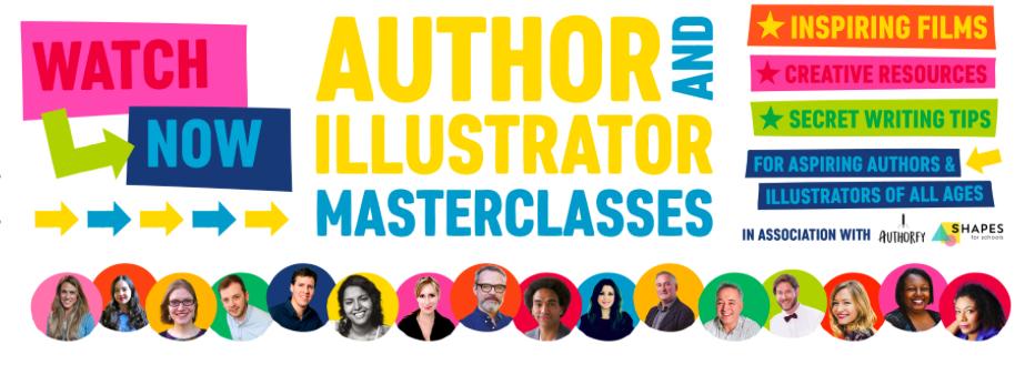WorldBookDayUK's tweet image. Our brand new author &amp;amp; illustrator masterclasses are now LIVE &amp;amp; ready for you to watch 👀 These 12 interactive films &amp;amp; free resources are the perfect way to get your classroom inspired by some of our favourite booky names.
Get access HERE 👇🏼🎥📚
worldbookday.com/online-masterc…