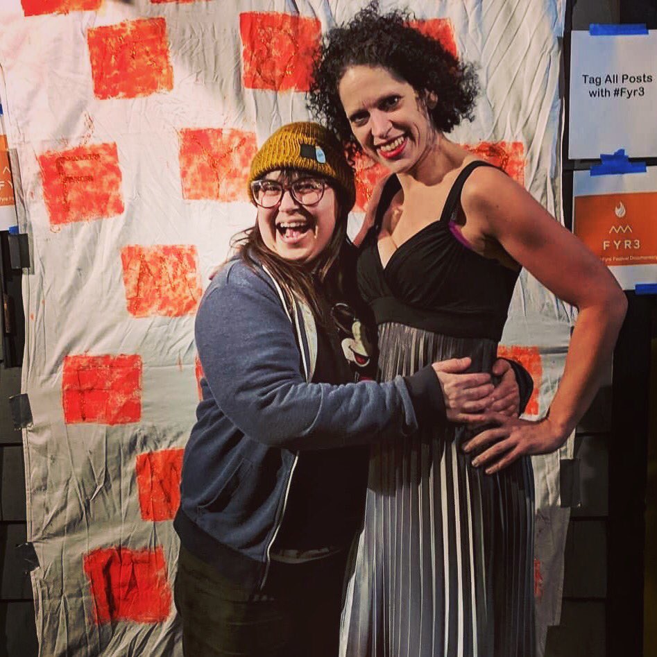 ElyssaMP's tweet photo. Throwback Thursday to the #fyr3 red carpet premiere w/ fellow #influencer @babyfacehooks .
#WereGonnaLiveForever
#ThrowbackThursday https://t.co/QsXOGKRC84