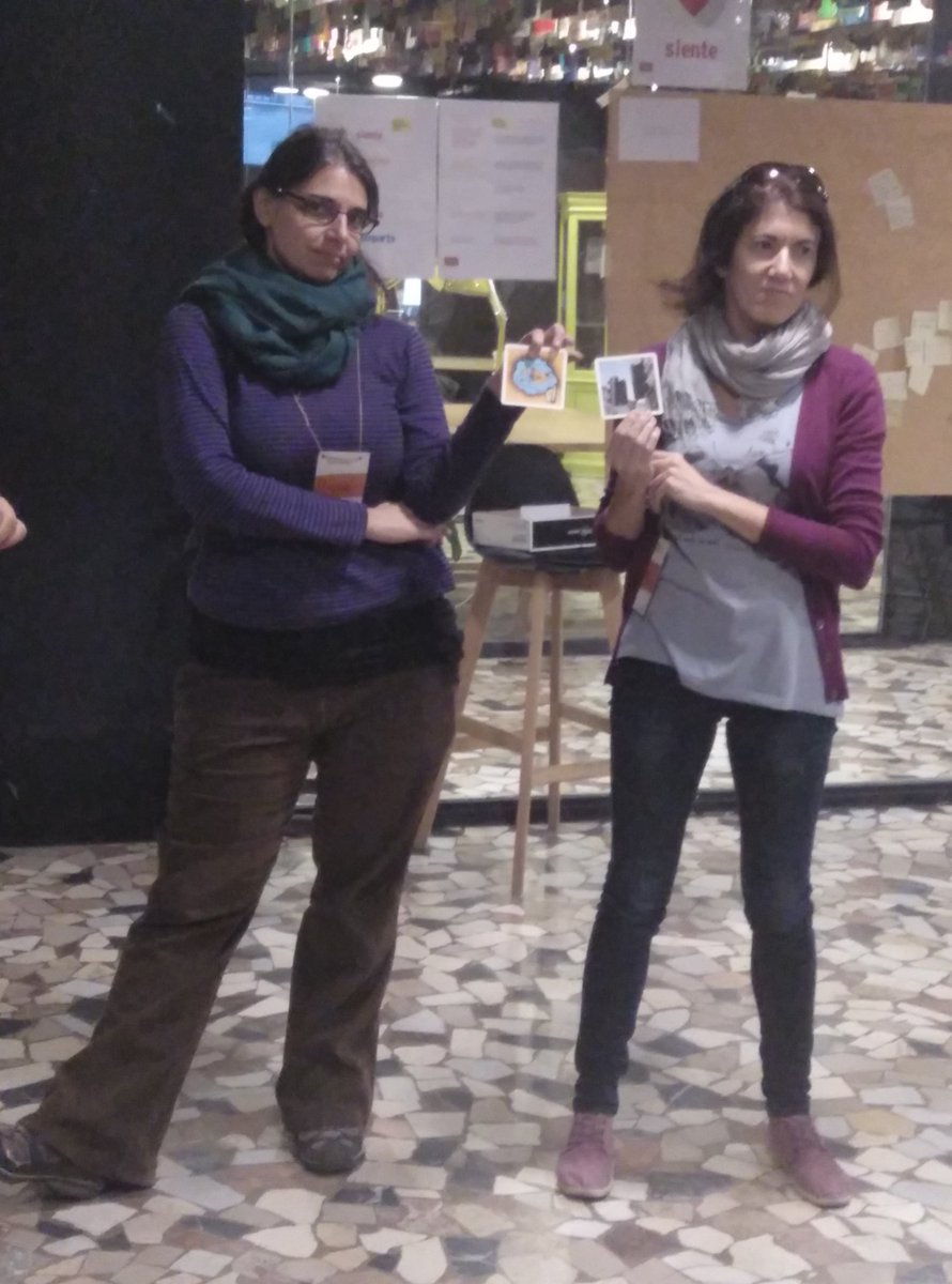 dfcspain's tweet image. Identificamos claves de la facilitación #DesignForChange con la divergencia-convergencia-síntesis: consciencia, confianza, flexibilidad entendimiento y empatía #LabICAN @ImpactHubMAD @mluengop y @agollerizo @chiquitectos @CoachSerrano @macajifi @lalunebleue_ @amllcc  #DFCSeMueve