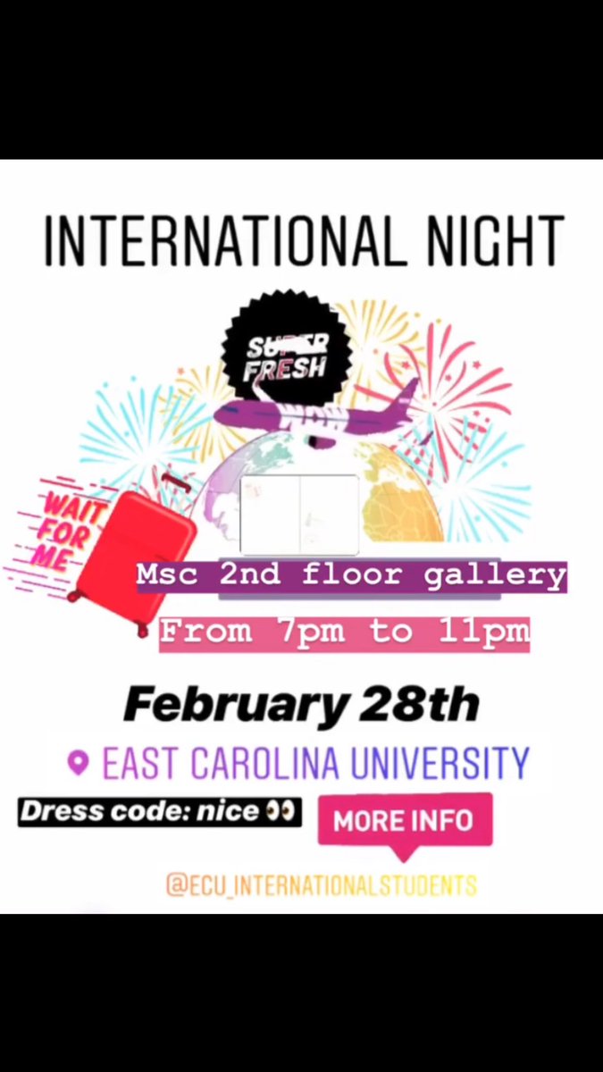 <a href="/SAO_ECU/">SAO ECU</a> <a href="/ECU_ASO/">African Students Org</a> <a href="/iexistmovement/">I Exist</a> <a href="/ECUFAMEModeling/">💜ECU F.A.M.E Modeling💚</a> <a href="/ECUGreekIV/">GreekIV @ ECU</a> @ecu_lgbt <a href="/ECU_SpanishClub/">ECU Spanish Club</a> @ECU_SALSA <a href="/ECU_SAB/">SAB (Student Activities Board)</a> <a href="/ECU_TheTeam/">The T.E.A.M. Inc™</a> <a href="/EcuWgo/">ECU Women and Gender Office</a> <a href="/WOMAN_ofECU/">W.O.M.A.N.</a> <a href="/TheTALK_atECU/">Taboo & Lesser Known</a> !!!!!!!! #ecu #dresscode #beforespringbreak #students