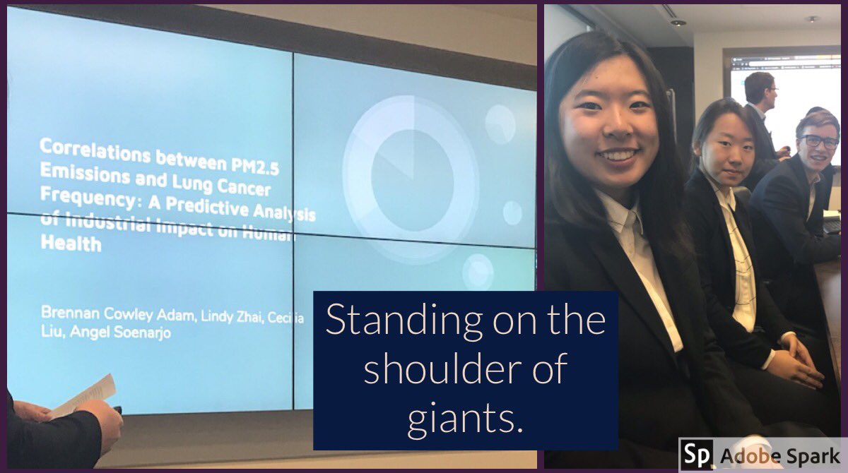 AWellwood's tweet photo. STS finalists in the Stem Fellowship #BigData student competition using stats and AI to tackle global challenges @SASsoftware @STSConnections #sayyestothefuture https://t.co/JUBtws7Jzy