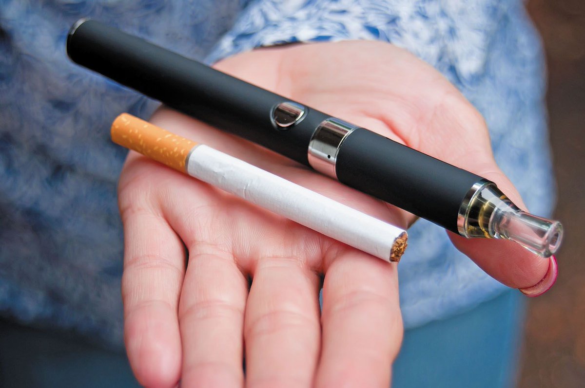 HarvardHealth's tweet photo. E-cigarettes boost the risk of heart attack. https://t.co/eAuxJtIp9W #HarvardHealth #HeartMonth https://t.co/0KNb5hecKL