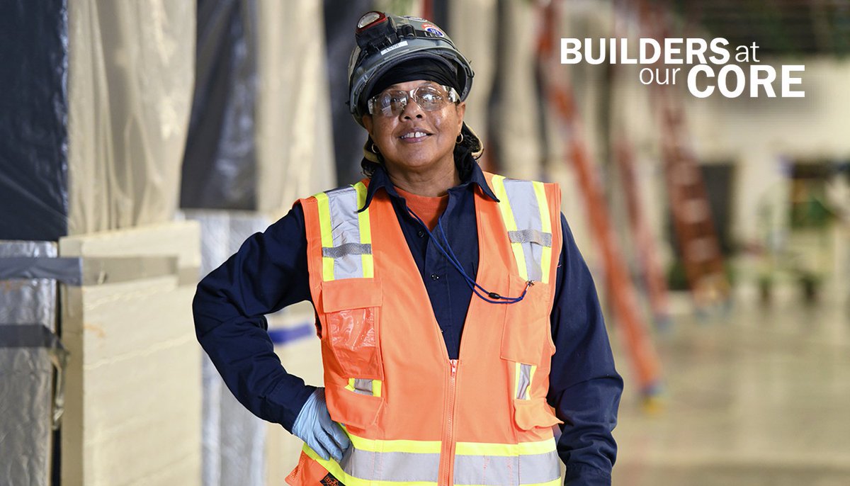 DPRConstruction's tweet image. &quot;Just be the best you can with whatever it is you are doing, but be safe doing it.&quot;
Annie Brown of DPR&apos;s self-perform work crew in Richmond, VA instills in her teams the importance of getting jobs done the right way: hubs.ly/H0gJZRM0 #BuildersAtOurCore #WomenWhoBuild