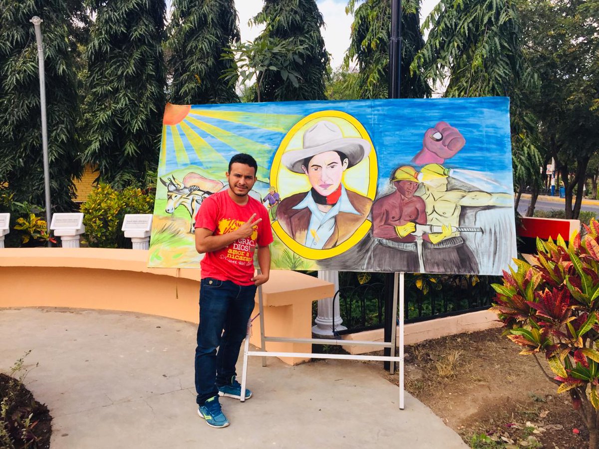 Tato_Chicho's tweet photo. #SandinoVive 
🇳🇮🇳🇮✌️✌️❤️🖤
El amor a mi patria lo he puesto sobre todos los amores y tú debes convencerte que para ser feliz conmigo, es menester que el sol de la libertad brille en nuestras frentes.
#Nicaragua40Revolución https://t.co/zmEfJZ7Qzr