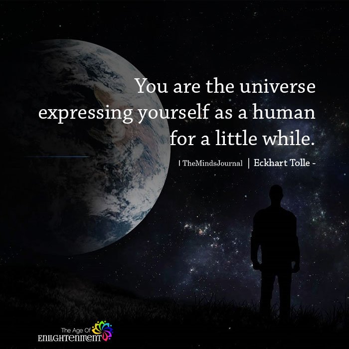 TheMindsJournal's tweet photo. You Are The #Universe Expressing Yourself
https://t.co/DFs361drqX
#EckhartTolle #ExpressingYourself #Human #LittleWhile https://t.co/6qni5ay5jp