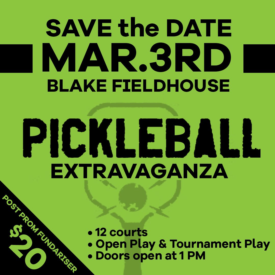 AbbieBlake23's tweet photo. Back by popular demand!! Come have some fun and bring your “A” game!!! All proceeds go to Post Prom 2019 https://t.co/7cwsh8gmnq