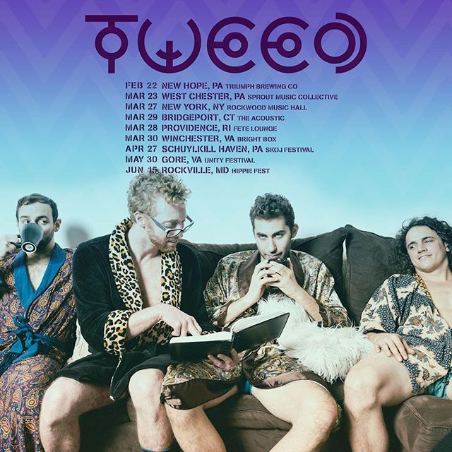 The boys are back. Find us at a city near you! 🔮🔮🔮 Feb 22 at @triumphnewhope - New Hope, PA
Mar 23 at @sproutmusic - West Chester, PA w/ @discorisque, @klusterphunk 
Mar 27 at @rockwoodmusichall - New York, NY
Mar 28 at <a href="/fetemusic/">Fete Music Hall</a> - Providence, RI
Ma… ift.tt/2T7EahG