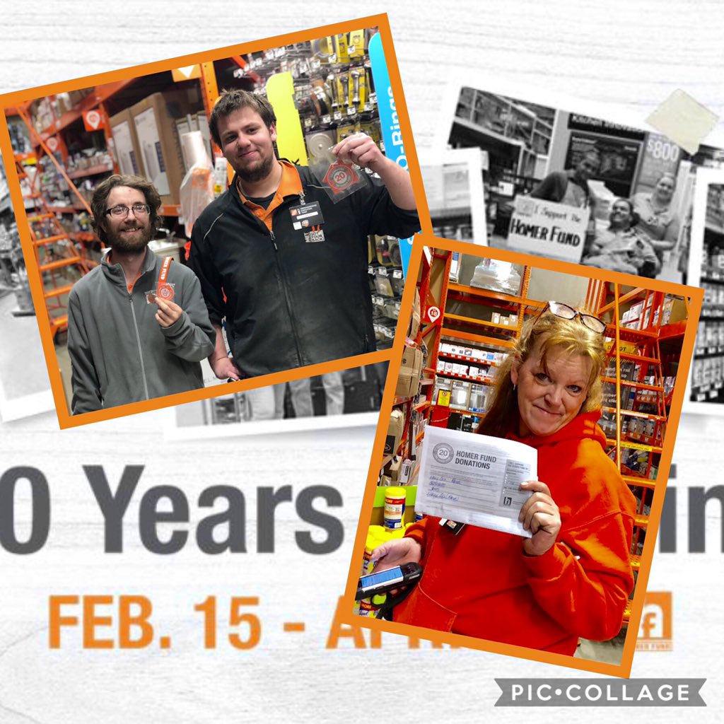 MET ❤️ signing up for Homer Fund payroll deductions! #thd3645 #homerfund2019